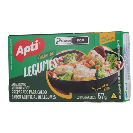 CALDO DE LEGUMES EM CUBO APTI 57G 360-2