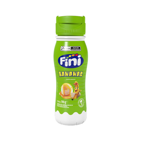 Cobertura Sorvete Fini Bananas 190g 
 
