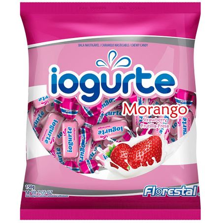 BALA IOGURTE 150G MORANGO