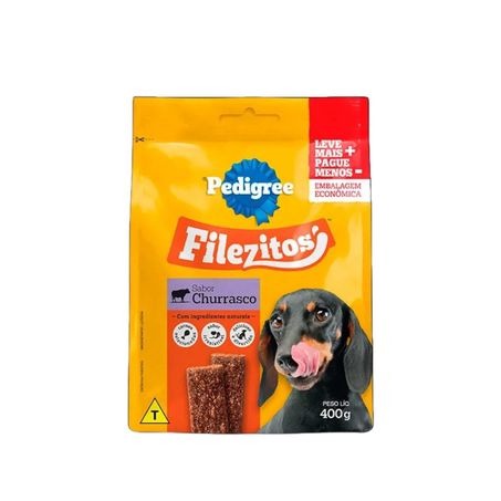 Filezitos Pedigree 400g - Churrasco