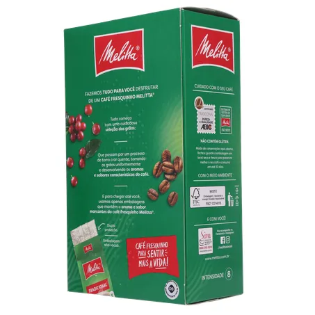 CAFÉ PÓ MELITTA TRADICIONAL VÁCUO 250G 360-22