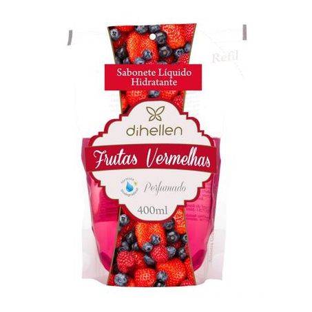 SABONETE LIQ. JAY'LUC FRUTAS VERMELHAS REFIL 400ML