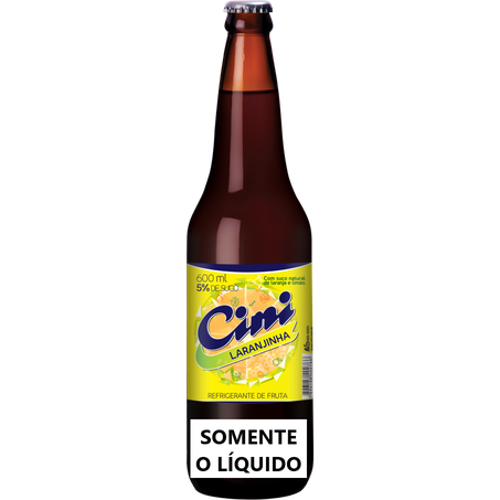 Refrigerante Cini Laranjinha Vidro Retornável 600ml 
 