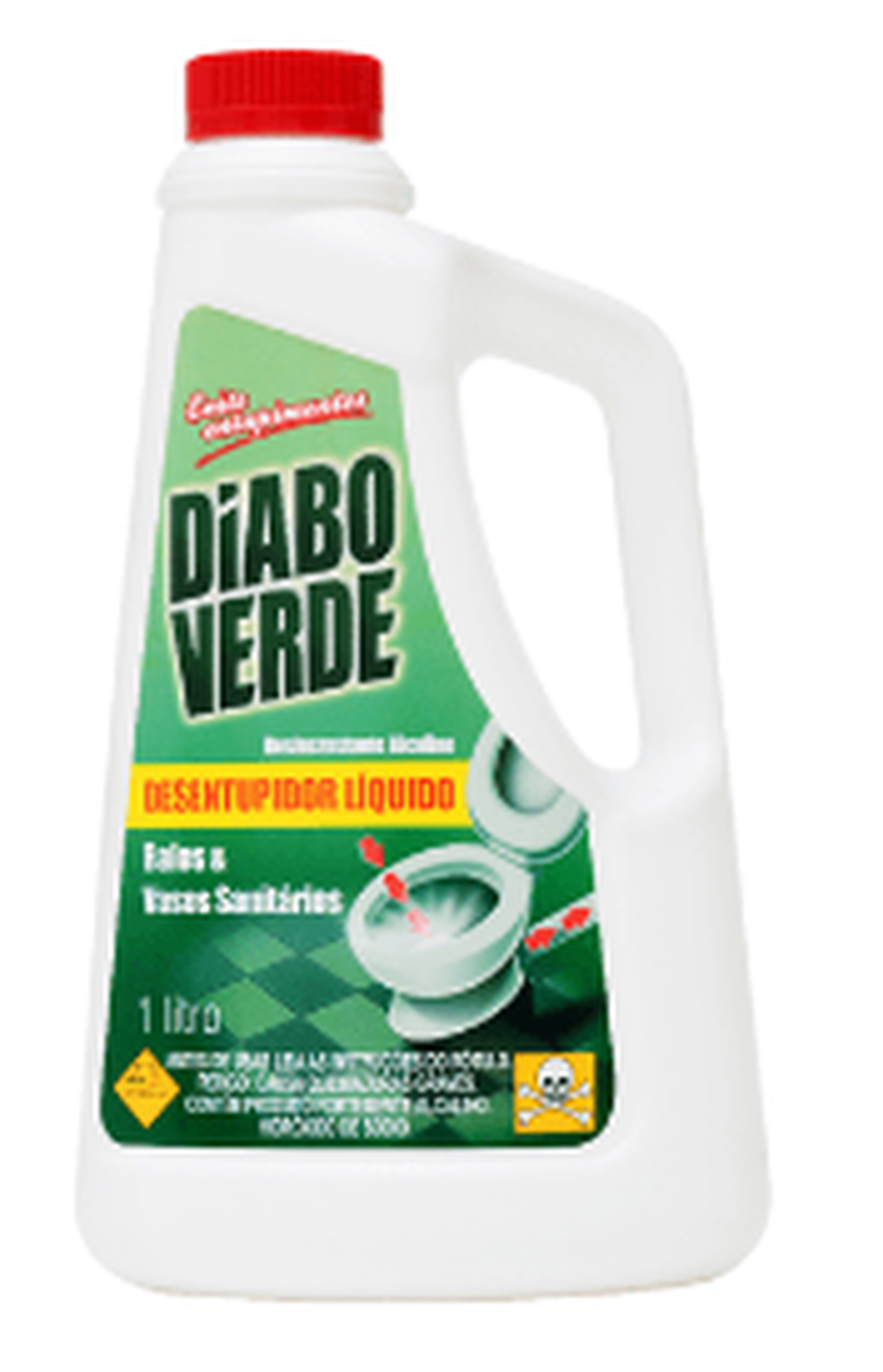 Desentupidor Diabo Verde Líquido Embalagem 1LT
