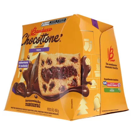 PANETTONE BAUDUCCO CHOCOTTONE TRUFA 500G 360-22