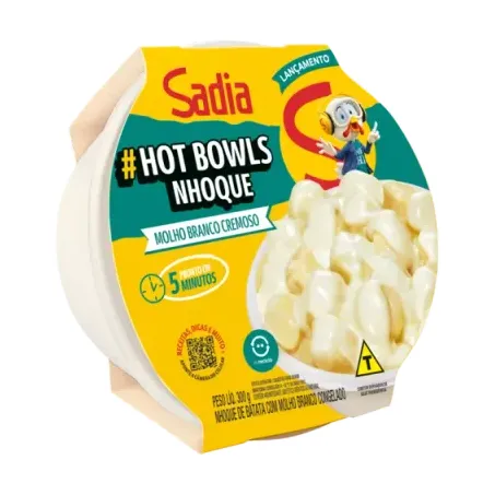 NHOQUE DE BATATA SADIA C/MOLHO BRANCO 300G