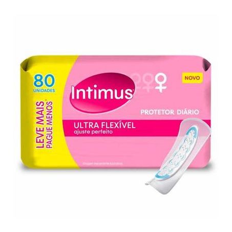 Absorvente diário intimus days l80p60