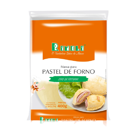 MASSA PARA PASTEL DE FORNO RINELI