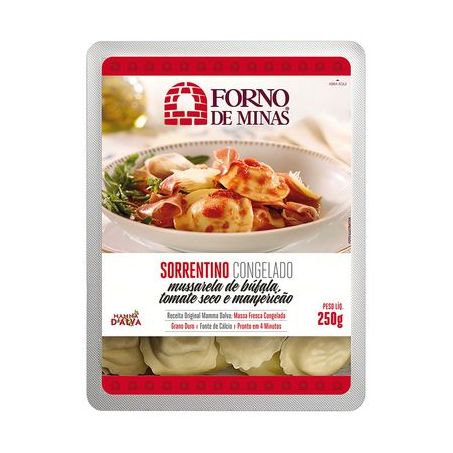 SORRENTINO FORNO DE MINAS 250G MUSS.B./TOMATE