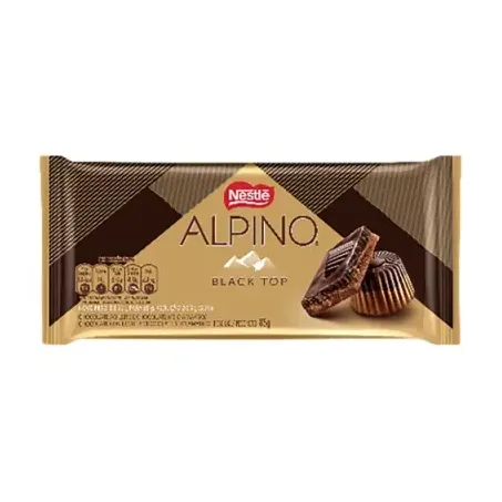 CHOCOLATE NESTLE 85G ALPINO BLACK TOP