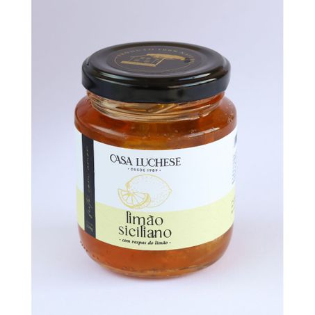 Geléia de limão siciliano premium casa luchese 280g