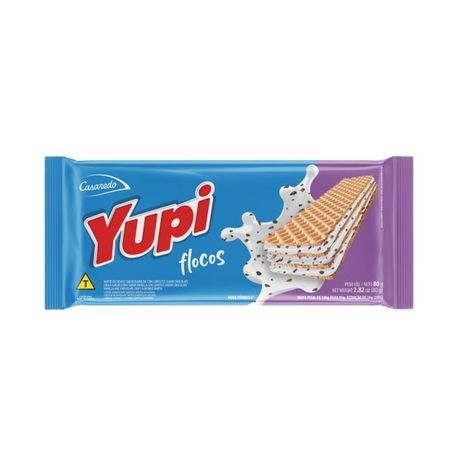 Wafer casaredo yupi flocos 80g