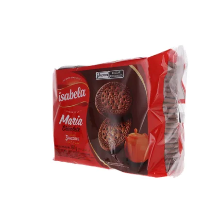 Biscoito isabela maria chocolate 350g 360-4