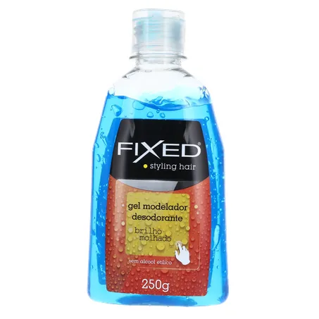 Gel fixed modelador brilho molhado 250g 360-0