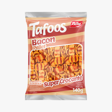 Salgadinho Bilu Tafoos Bacon 140g