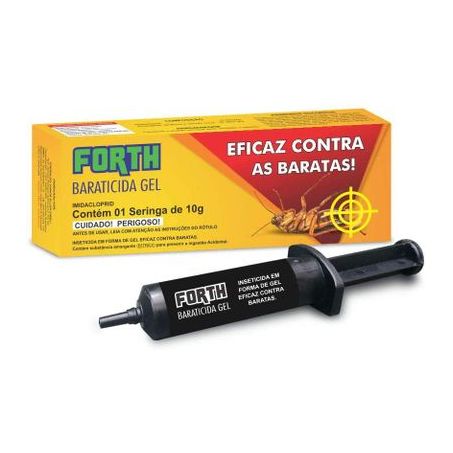 Inseticida Forth Baraticida em Gel 10G