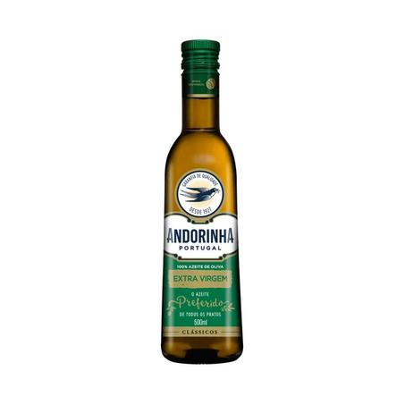 Azeite Oliva Andorinha Extra Virgem Garrafa 500ml 