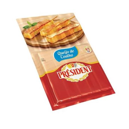Queijo president coalho trad espeto 350g