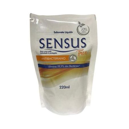 SABONETE LIQ. SENSUS 220ML ANTIBAC