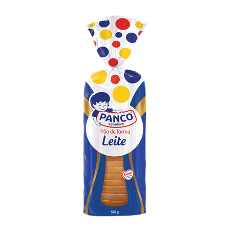 Pao forma panco leite 500g
