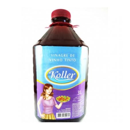 VINAGRE KOLLER DE VINHO TINTO 3L