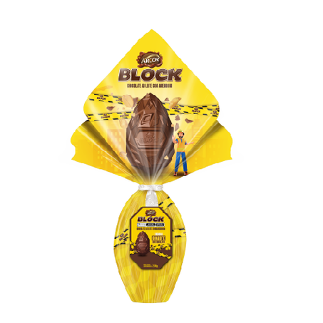 Ovo Páscoa Arcor Block 230g