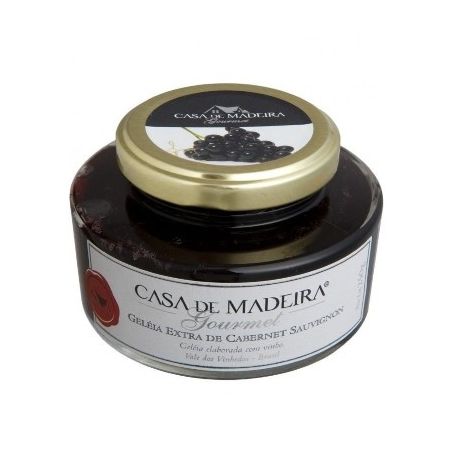 Geléia Casa Madeira Gourmet Cabernet Sauvignon Embalagem 240G