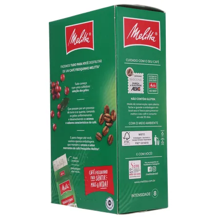 CAFÉ PÓ MELITTA TRADICIONAL VÁCUO 250G 360-23