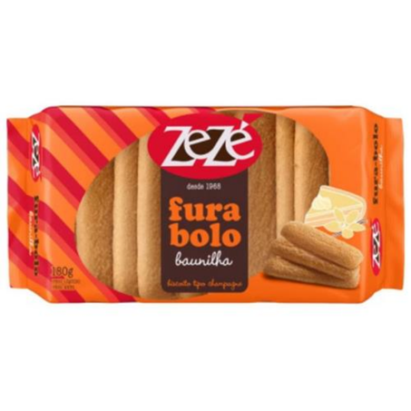 Biscoito zeze fura bolo de baunilha 180g