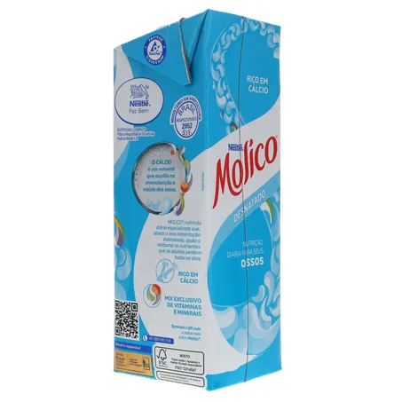 Leite Longa Vida Molico Desnatado Cx 1l 360-13
