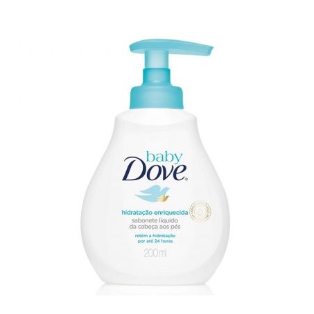 Sabonete dove baby liq.200ml hidr.sensivel