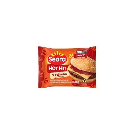 Sanduíche seara hot hit x- picanha 145g