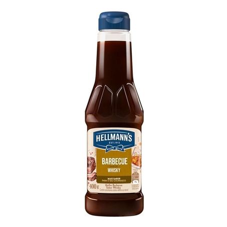 MOLHO HELLMANNS BARBECUE WHISKY 400G