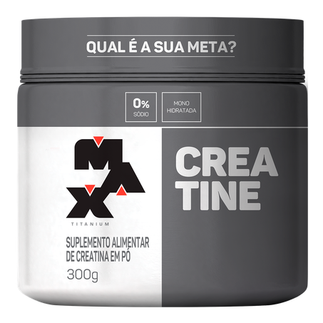 Suplemento Creatina Max Titanium sem Glúten 300g