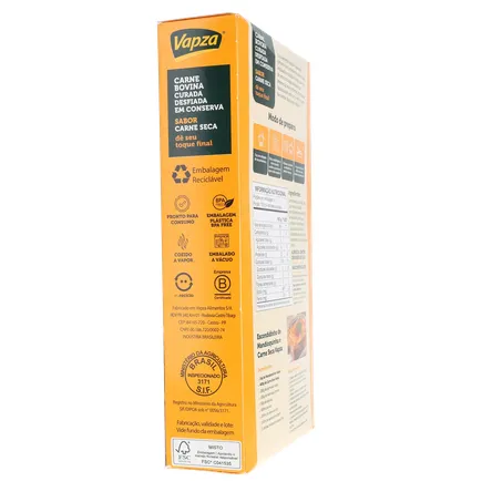 Carne Seca Vapza Desfiada E Cozida 400G 360-11