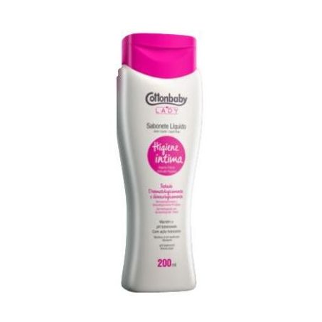 Sabonete intimo cottonbaby lady hidratante 200ml