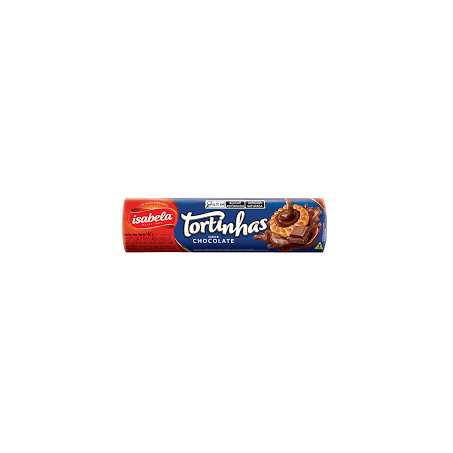 BISC TORTINHAS ISABELA CHOCOLATE 140G (071687)