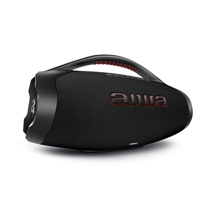 Caixa De Som Aiwa Boombox Bivolt Aws Preta
