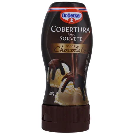 Cobertura P/Sorvete Dr Oetker Chocolate 190gr 360-35