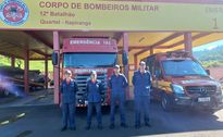 Corpo de Bombeiros de Itapiranga recebe quatro militares