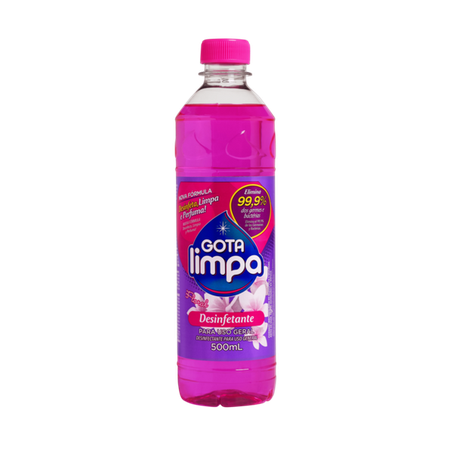 DESINF. GOTA LIMPA 500ML FLORAL