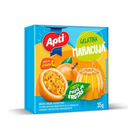 Gelatina apti vitaminas 20g maracuja