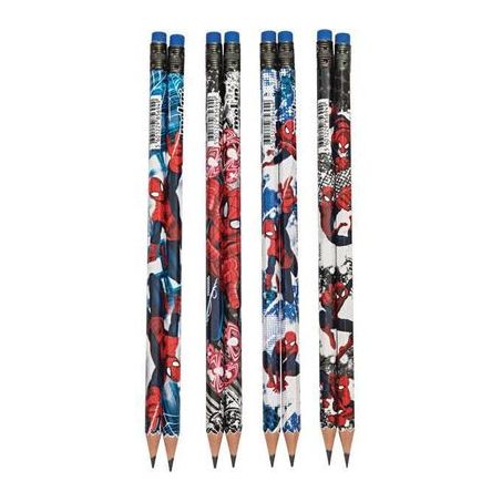 Lapis preto spider man hb n02 com borracha