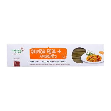 MACARRÃO MUNDO DA QUINOA ESPAGUETE VERDE 300G