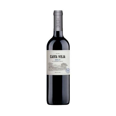 VINHO CHILENO TINTO CARTA VIEJA MERLOT 750ML