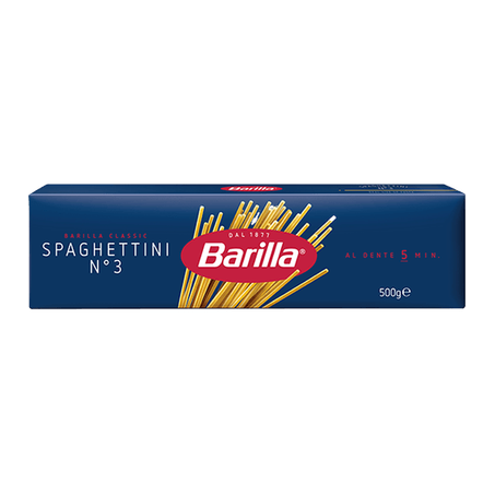 Massa spaghettini barilla 500g