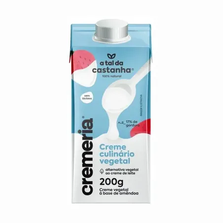 Creme Culinário A Tal Da Castanha Caixa com Tampa 200gr