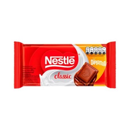 Barra de chocolate nestle diplomata 80g