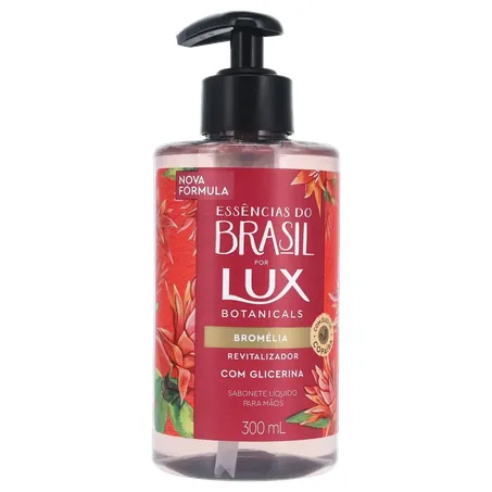 Sabonete Líquido Lux Botanicals Mão Revit Oleo de Bromélia Cop Pump 300Ml 360-35