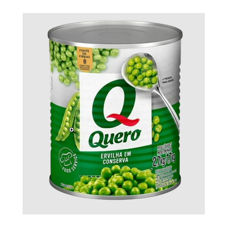 ERVILHA QUERO LATA 1,7KG